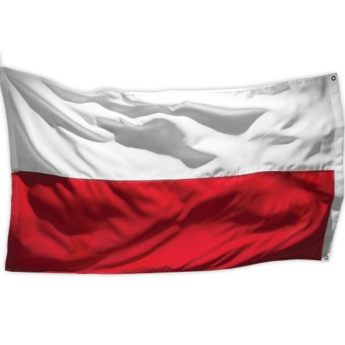 Flaga Polski NA MASZT 150 x 90 cm SOLIDNY WYTRZYMAŁY MATERIAŁ