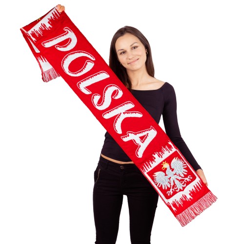 Szalik Reprezentacji Polski Tkany 150 cm