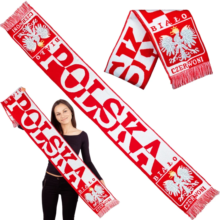 Szalik Reprezentacji Polski Tkany 150 cm