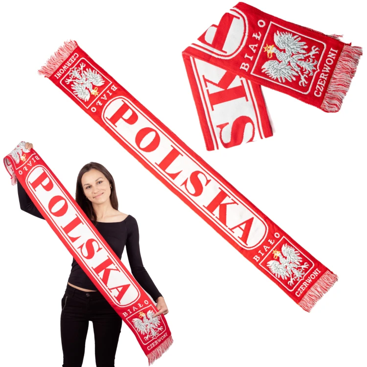 Szalik Reprezentacji Polski Tkany 150 cm