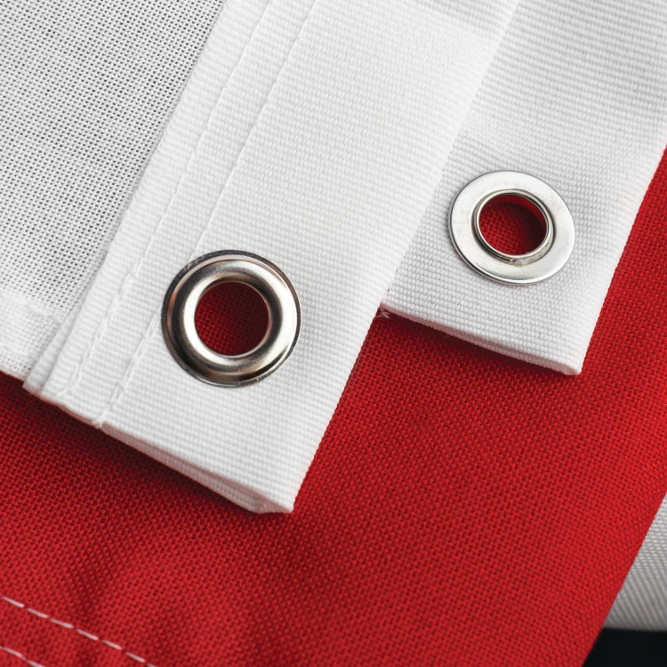 Flaga Polski 150x90 z godłem 160g/m2