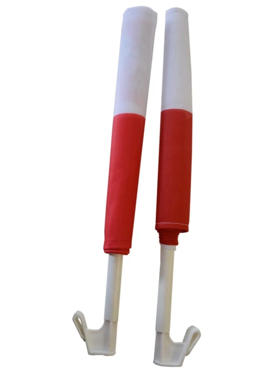 FLAGA POLSKI NA SAMOCHÓD 45 X 30 CM z mocowaniem na szybę