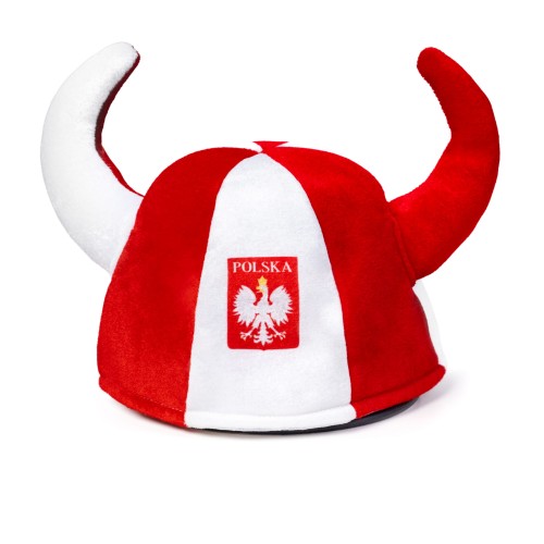 Czapka Kibica Polski WIKING Reprezentacji Polski Biało Czerwony POLSKA