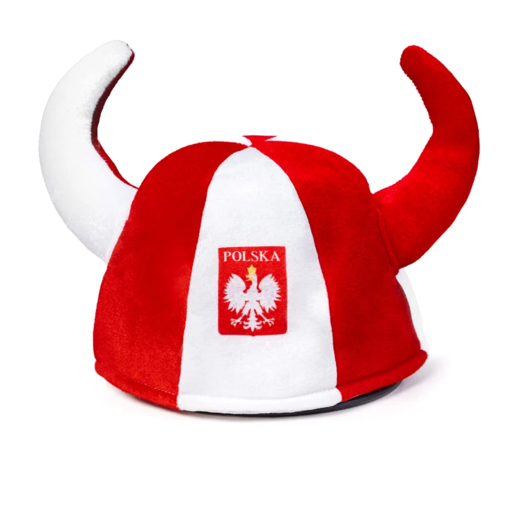 Czapka Kibica Polski WIKING Reprezentacji Polski Biało Czerwony POLSKA