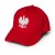CZAPKA KIBICA z daszkiem Czerwona