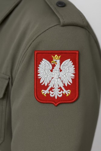 NASZYWKA GODŁO POLSKI ORZEŁ  ORZEŁEK 55x65mm