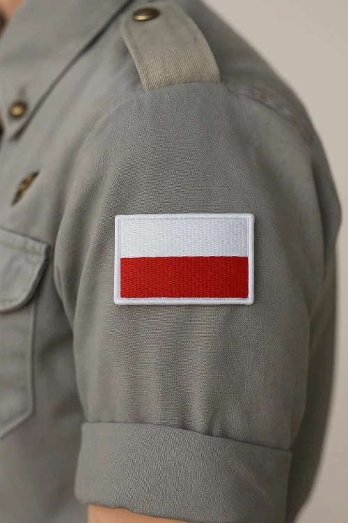 NASZYWKA POLSKI FLAGA NA RZEP MUNDUR MON WOJSKOWA TAKTYCZNA PATRIOTYCZNA