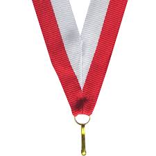 Wstążka Tasiemka Taśma Wstęga Szarfa  Biało Czerwona 20mm/50mb