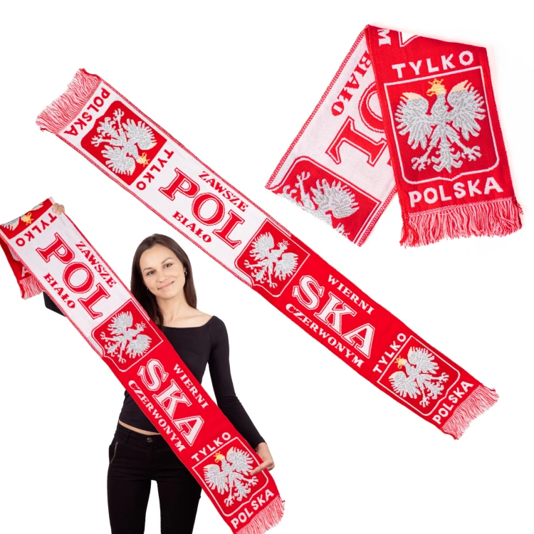 Szalik Reprezentacji Polski Tkany 150 cm
